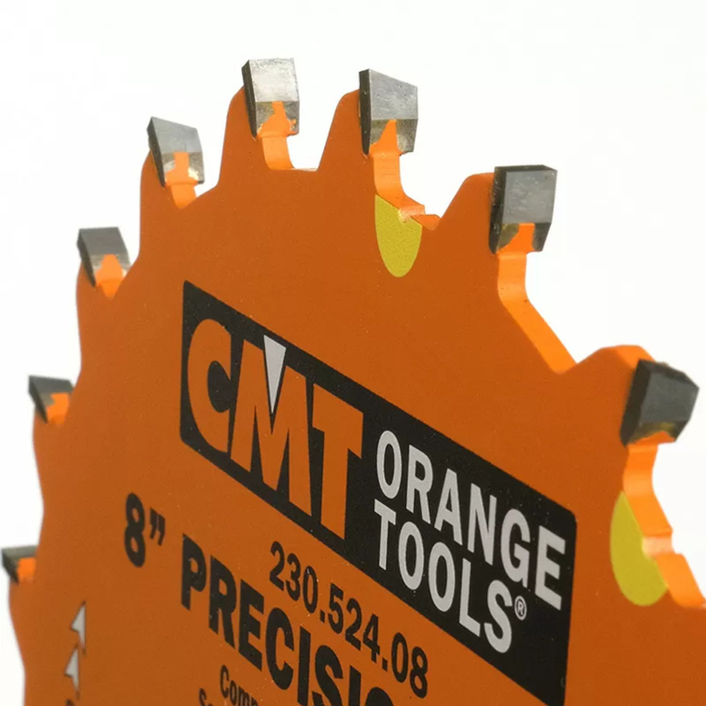 Комплект пазовальных регулируемых пильных дисков CMT Dado 203 мм 24 зуба Precision Dado Set