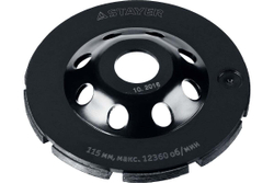 Алмазная двухрядная чашка STAYER Double 180 мм 33381-180_z02