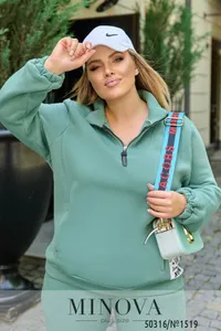 Костюм 1519-оливка Minova