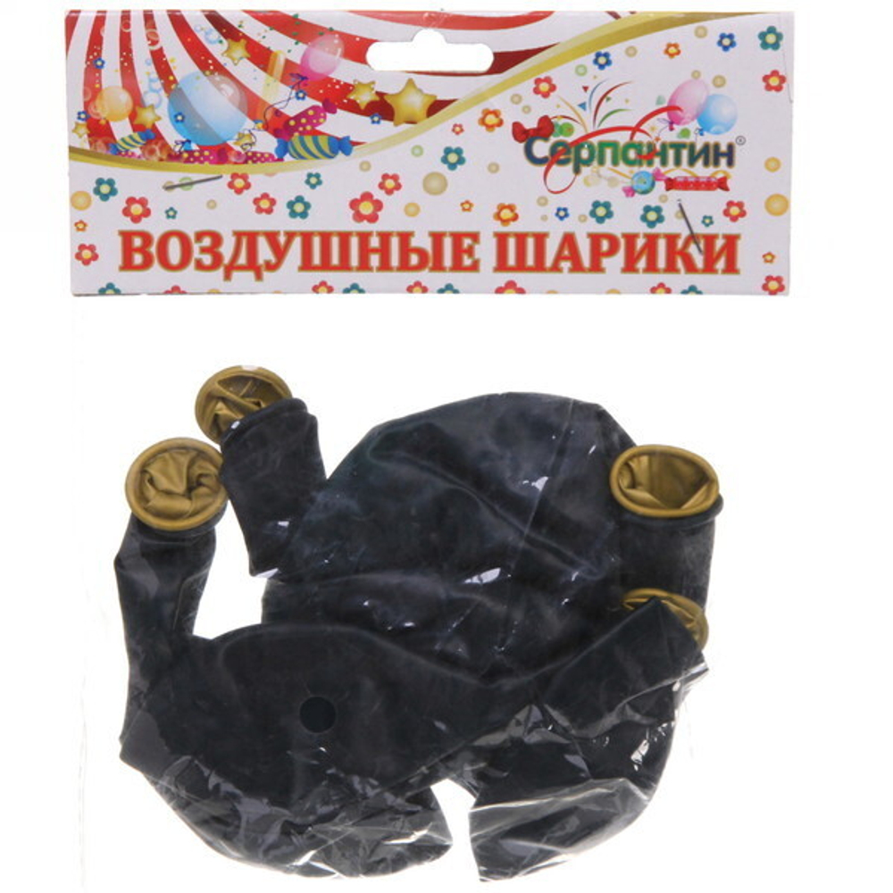 Воздушные шары «Фантазия» 5шт 12»/30см зеленый