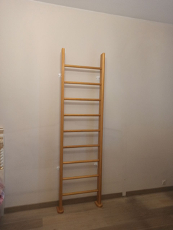 Монтаж шведской стенки Sv Sport в бетонные, кирпичные стены