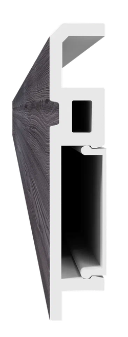 Напольный плинтус ПВХ Foresta Aviv Эсперальба Меркурий FA 023 2000х70х13 мм