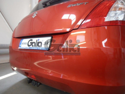 Фаркоп оцинкованный Galia S101A для Suzuki Swift хетчбек 3/5 дверей 2010-(паспорт и сертификат в комплекте)(без электрики)