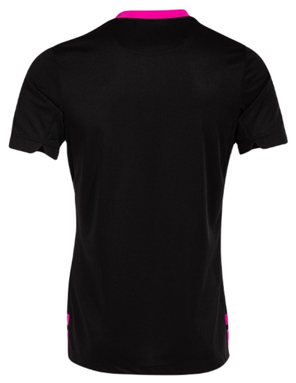 Теннисная футболка Joma Ranking Short Sleeve T-Shirt - black/fluor pink