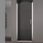 Душевая дверь в нишу SCHICK, 90x207, левая, профиль хром, стекло прозрачное, LUX-SCHI09-LTRCR