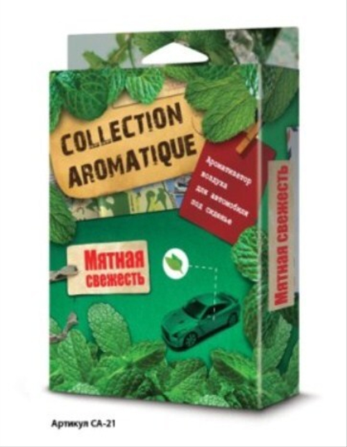 Ароматизатор под сиденье  COLLECTION AROMATIQUE  Мятная свежесть 200 мл (FOUETTE)