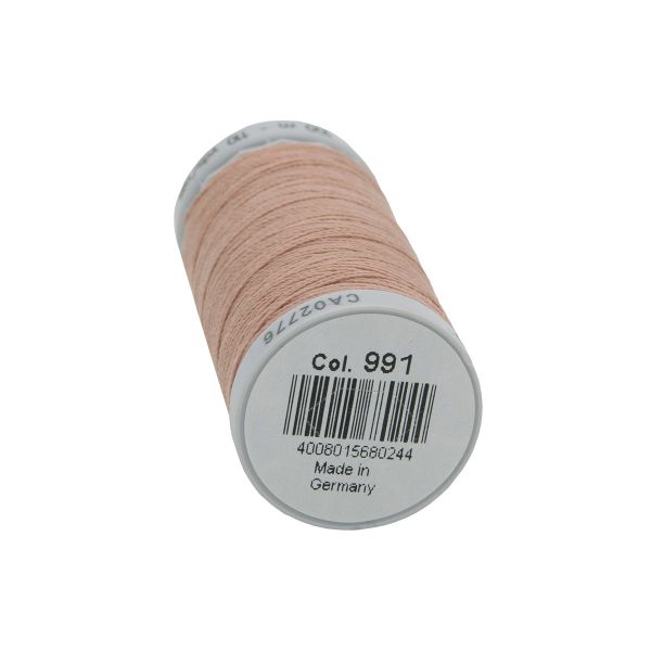 Нитки суперкрепкие Gutermann Extra Strong M782 №40 (100 метров), 5 кат. | 991 розово-бежевая пудра