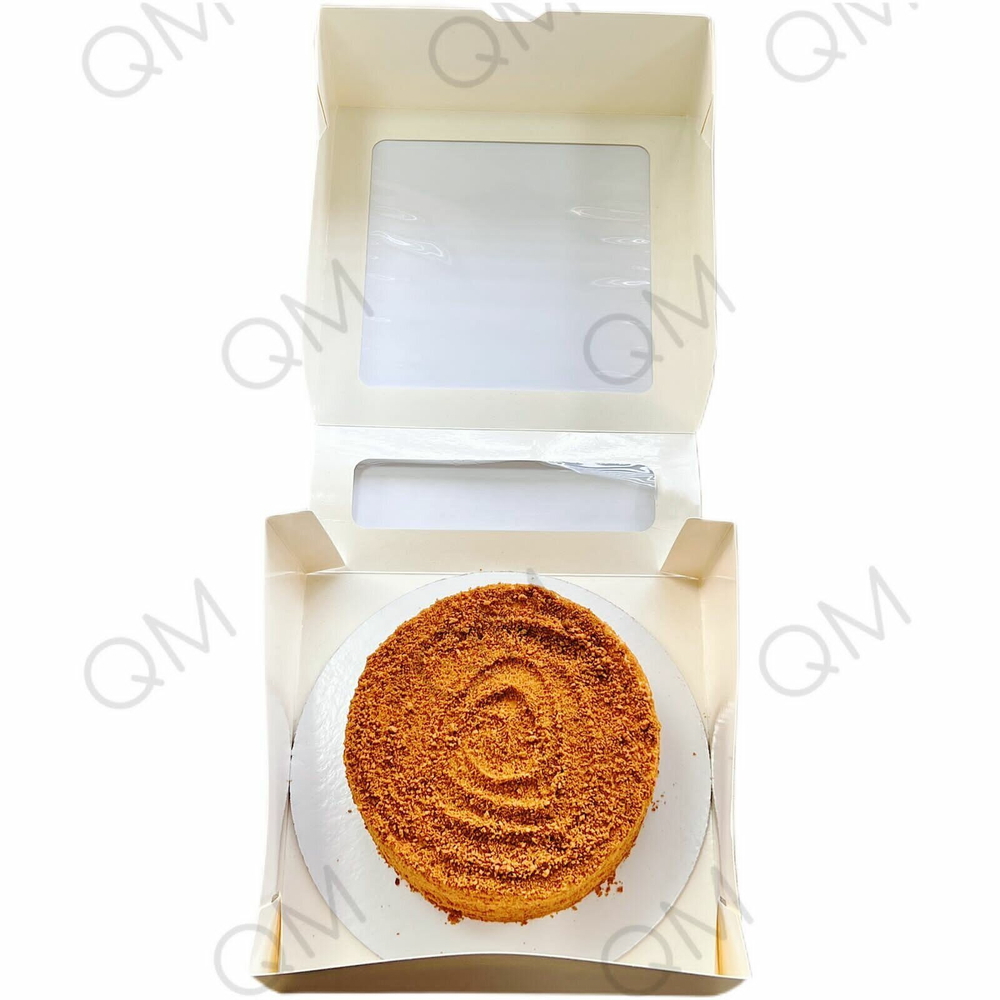 Упаковка Cake Window White 220*220*100 мм, 90шт