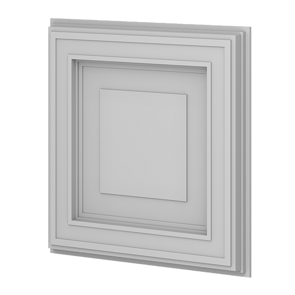 Декоративная панель пенополиуретан, 500x500 мм