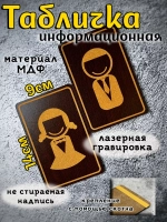Информационная табличка на дверь