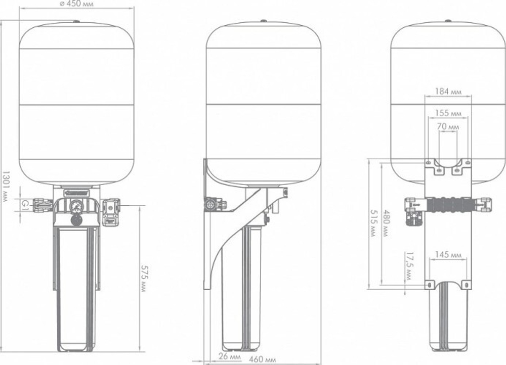 Система автоматики ДЖИЛЕКС КРАБ-Т 100 л 9092