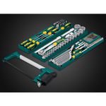 KRAFTOOL GRAND-131, 131 предм., (1/2″+1/4″), универсальный набор инструмента (27978-H131)