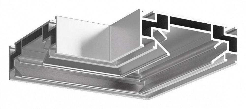 Соединитель угловой L-образный встраиваемый ST-Luce Однофазная Трековая Система ST001.199.00