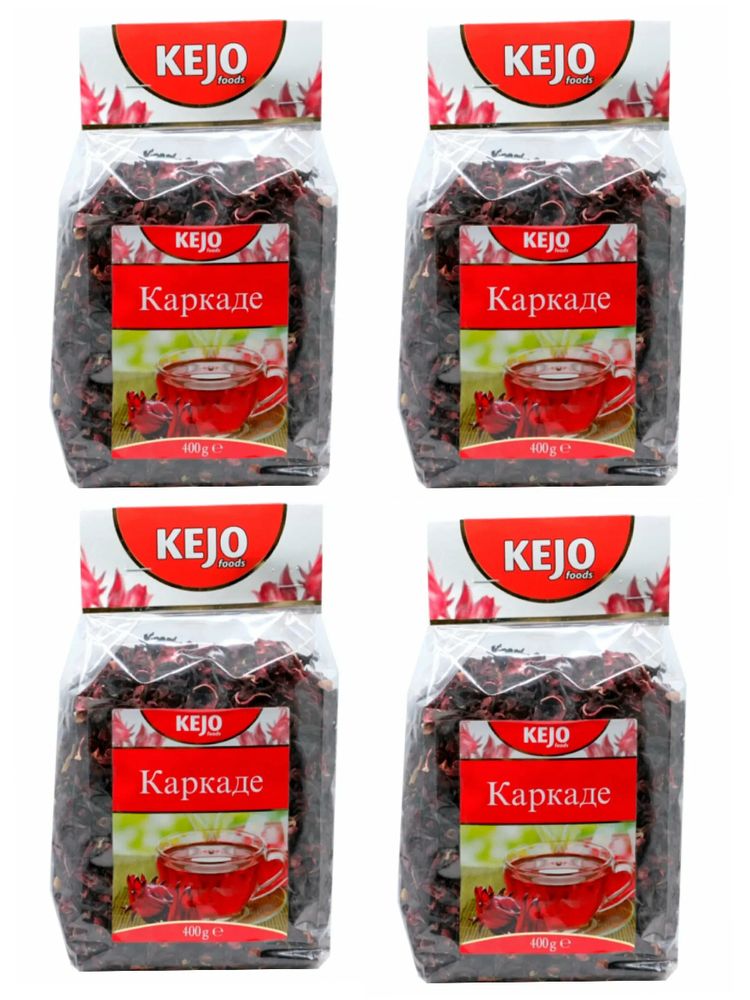 Каркаде Kejo foods 400 г x 4 шт