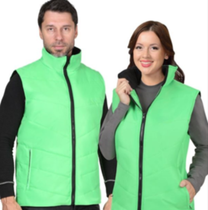 Жилет утепленный АЛЫЙ (ПЭ)