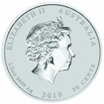 50 центов. Год свиньи. Австралия. 2019 г.