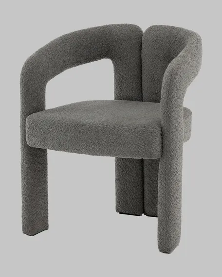 Стул Velit, темно-серое букле