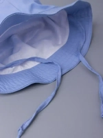 Панама детская летняя на завязках пляжная