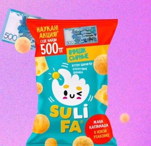 КУКУРУЗНЫЕ ШАРИКИ SULIFA СО ВКУСОМ СЫРА 30ГР