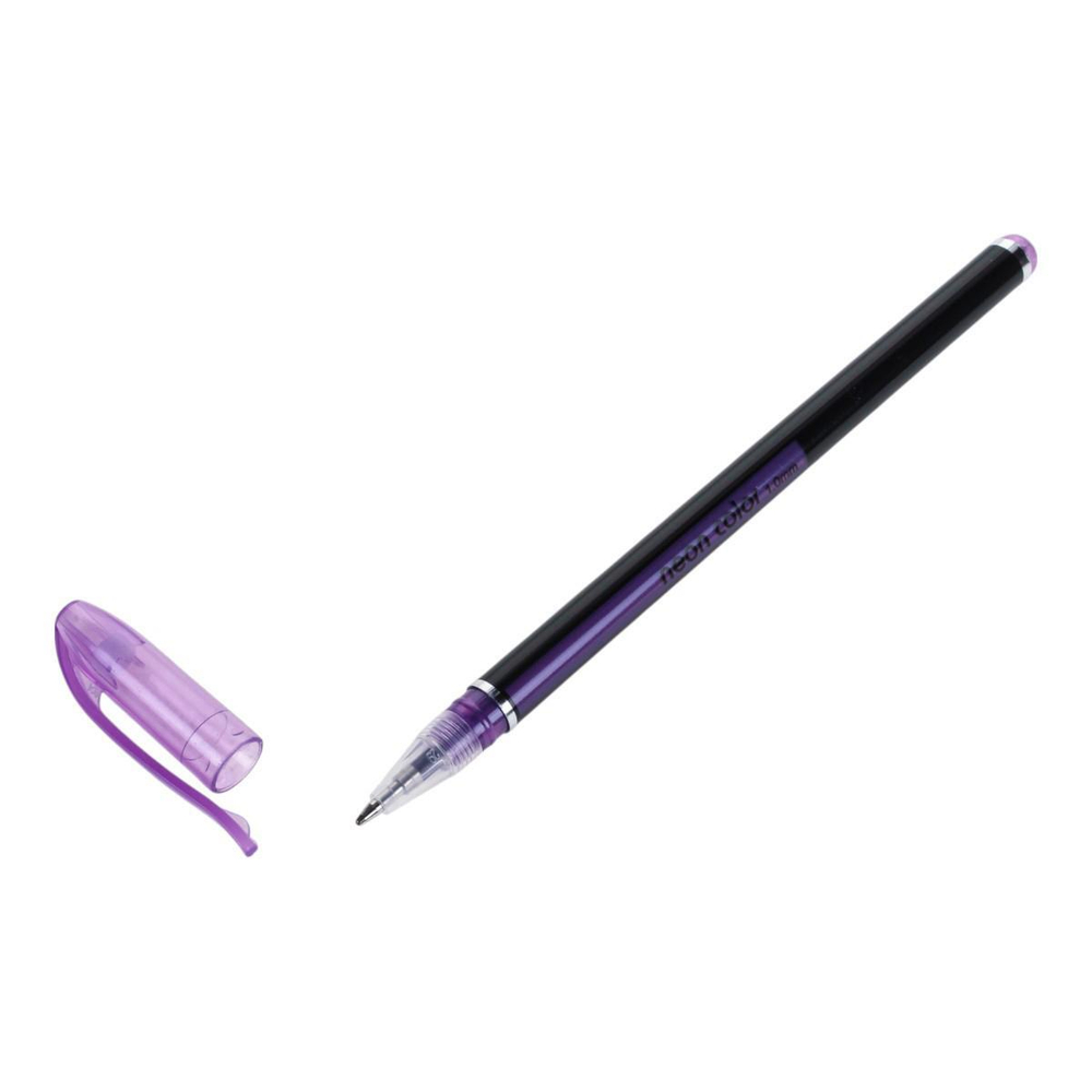 Набор гелевых ручек с блестками 1мм 12 штук в ПВХ упаковке