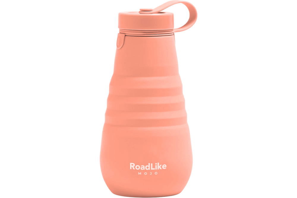Бутылка складная RoadLike Mojo 500мл, коралл