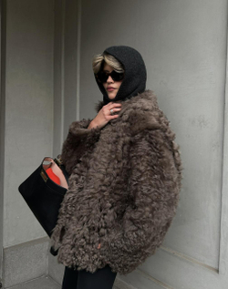 Двусторонняя куртка-дубленка Tigrado