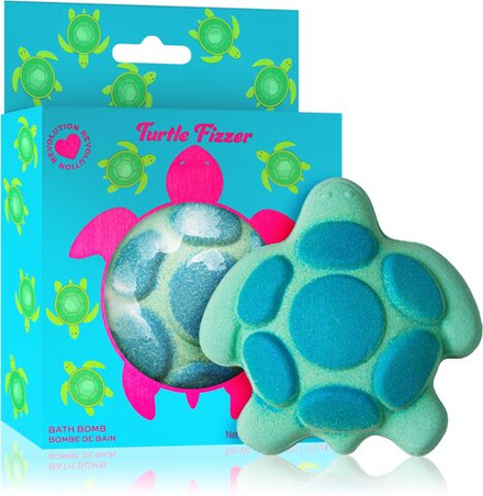 I Heart Revolution Bath Fizzer Turtle - шарики для ванны /  z zapachem Citrus & Green apple 110  g  / GTIN 5057566698719