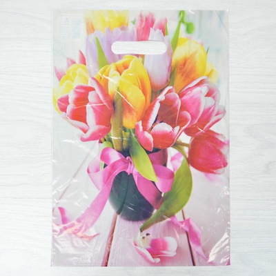 Пакет 29*40см 35мкм с вырубной ручкой "Сиеста" (50шт)