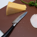 Доска разделочная 350х260х8 мм коричневая пластик