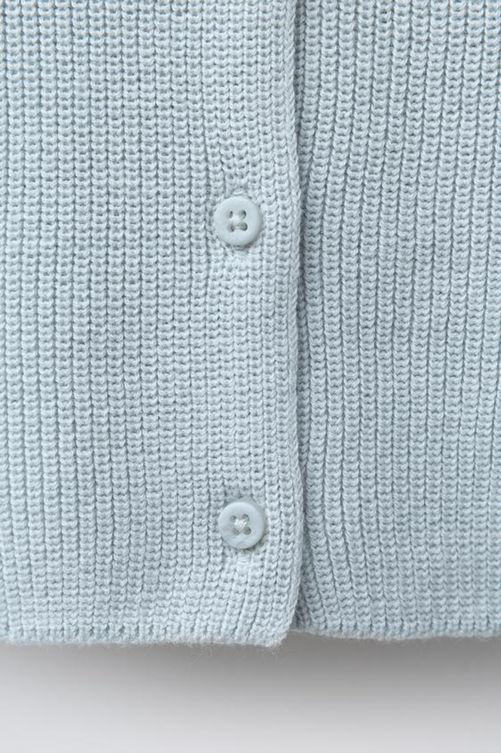 ZARA ВЯЗАНЫЙ ЖЕМЧУЖНЫЙ ДЖЕМПЕР С ВЫШИВКОЙ В ВИДЕ СЛОНА, НЕБЕСНО-ГОЛУБОЙ