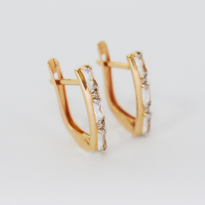 Серьги Линия