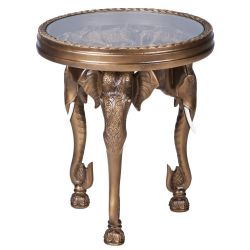 Стол Слон 2 Бронза