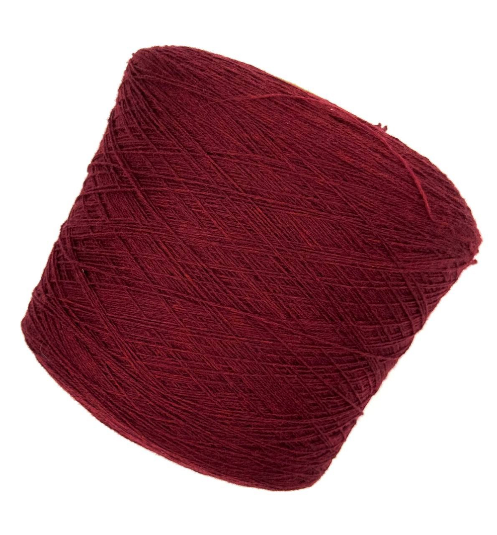 Knoll Yarn by Hichcliff, ягненок шотландский суперфайн 100%, 850 м в 100 гр, винный