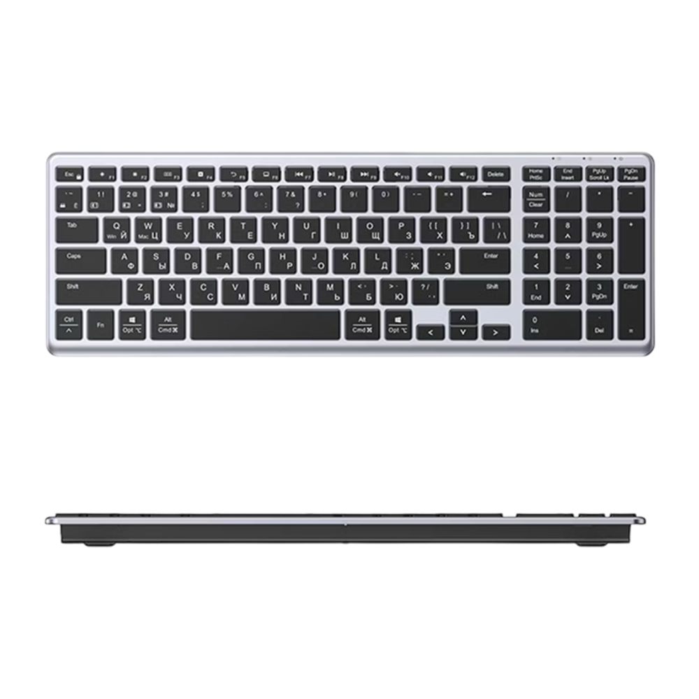 Беспроводная клавиатура Ugreen (KU005) Русифицированная раскладка ANSI 96%, 99 клавиш