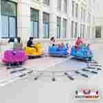 Детский поезд на рельсах «Сафари», 4 кабинки