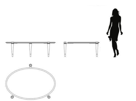 Журнальный столик Madison MADISON, FRATELLI BARRI