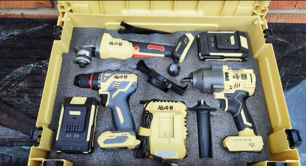 Набор аккумуляторного инструмента 3 в 1 Feng Bao