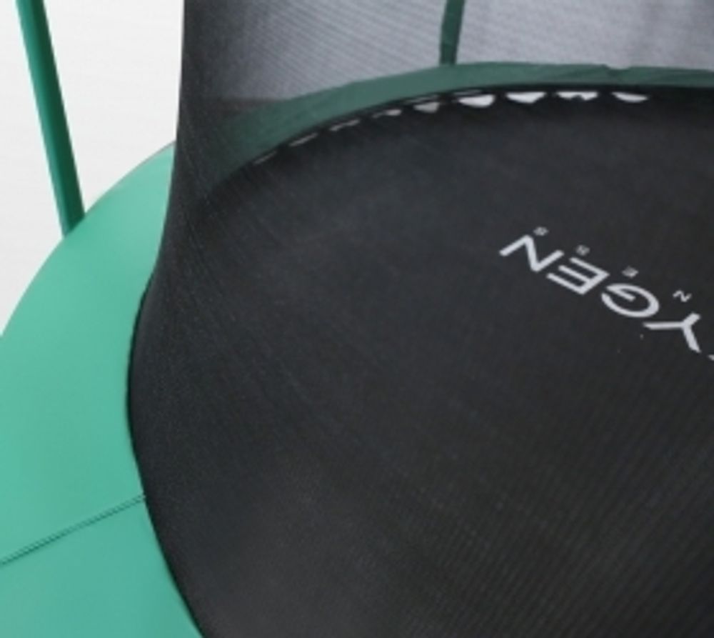 ARLAND Батут премиум 8FT с внутренней страховочной сеткой и лестницей (Dark green)