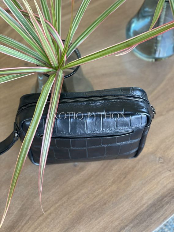 Борсетка из кожи крокодила BG-378