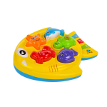 Игрушка на бат. Рыбка с морскими обитателями 32*25*8см, звук, коробка