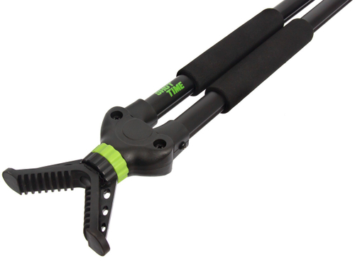 Опора ShotTime, бипод, 103-180см, V-образный упор 360, чёрная, 6000г (ST-TS2-180)