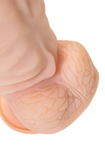 Телесный фаллоимитатор-гигант Kratos - 30 см. (Цвет: телесный)