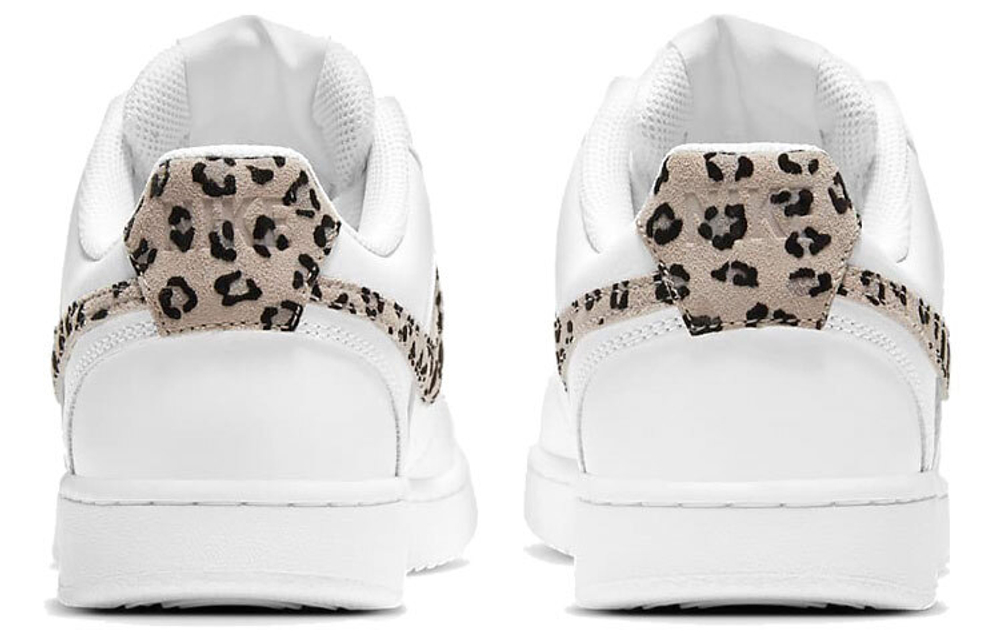 Женские кроссовки Nike Court Vision Low 'Leopard Swoosh - White' DD9665-100
