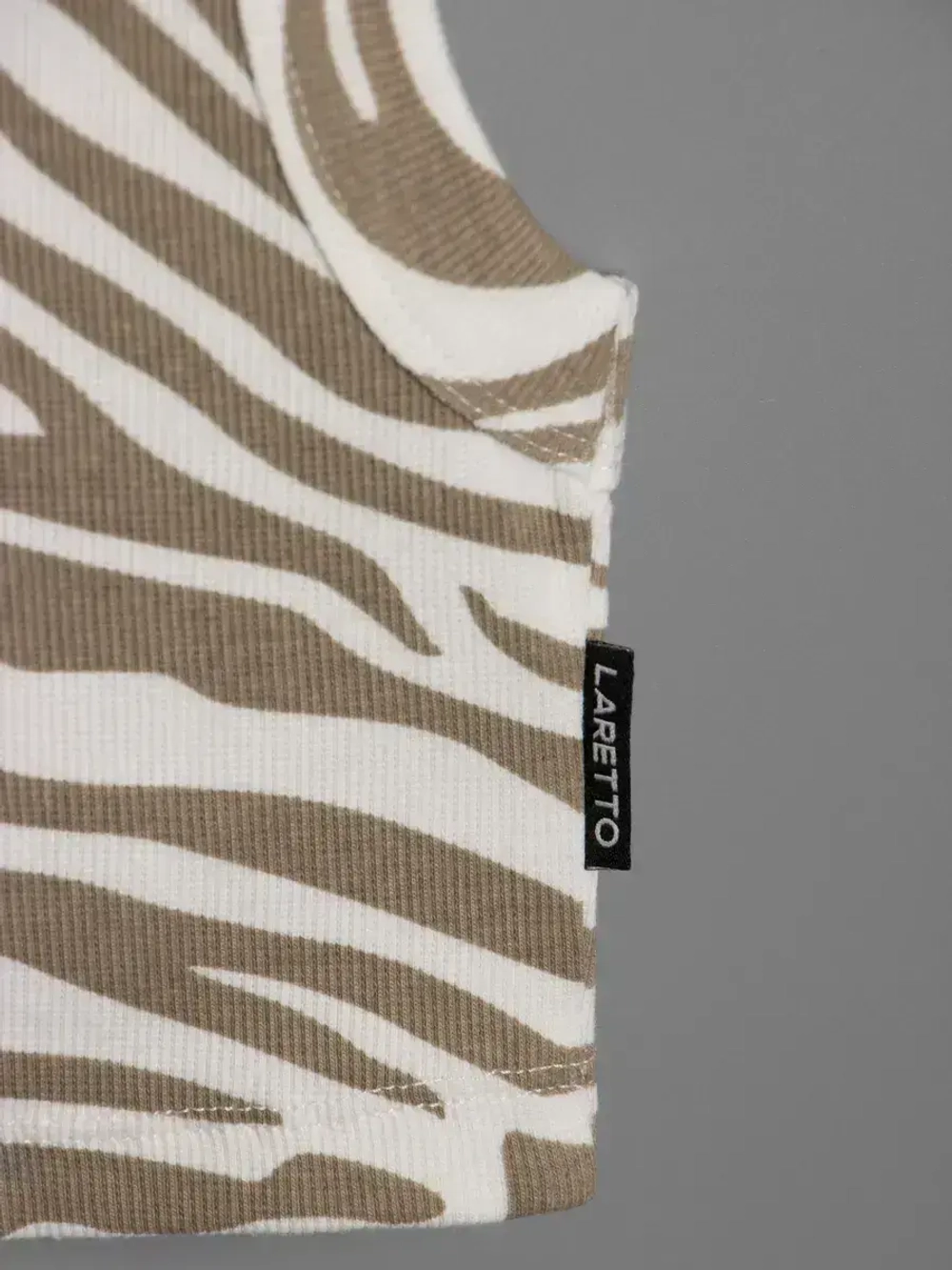 Летний кроп топ трикотажный детский