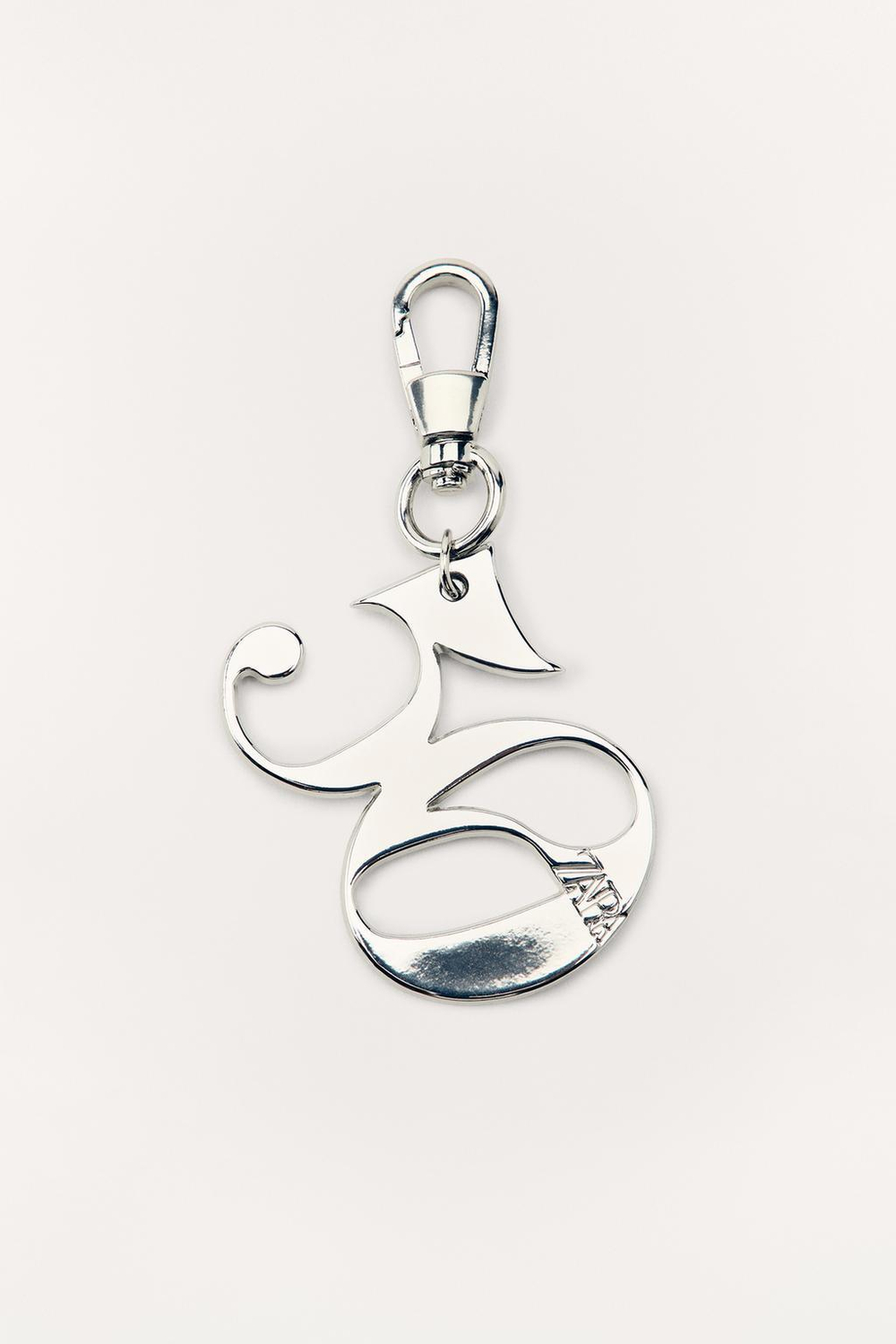 ZARA БРЕЛОК 50TH ANNIVERSARY, СЕРЕБРИСТЫЙ