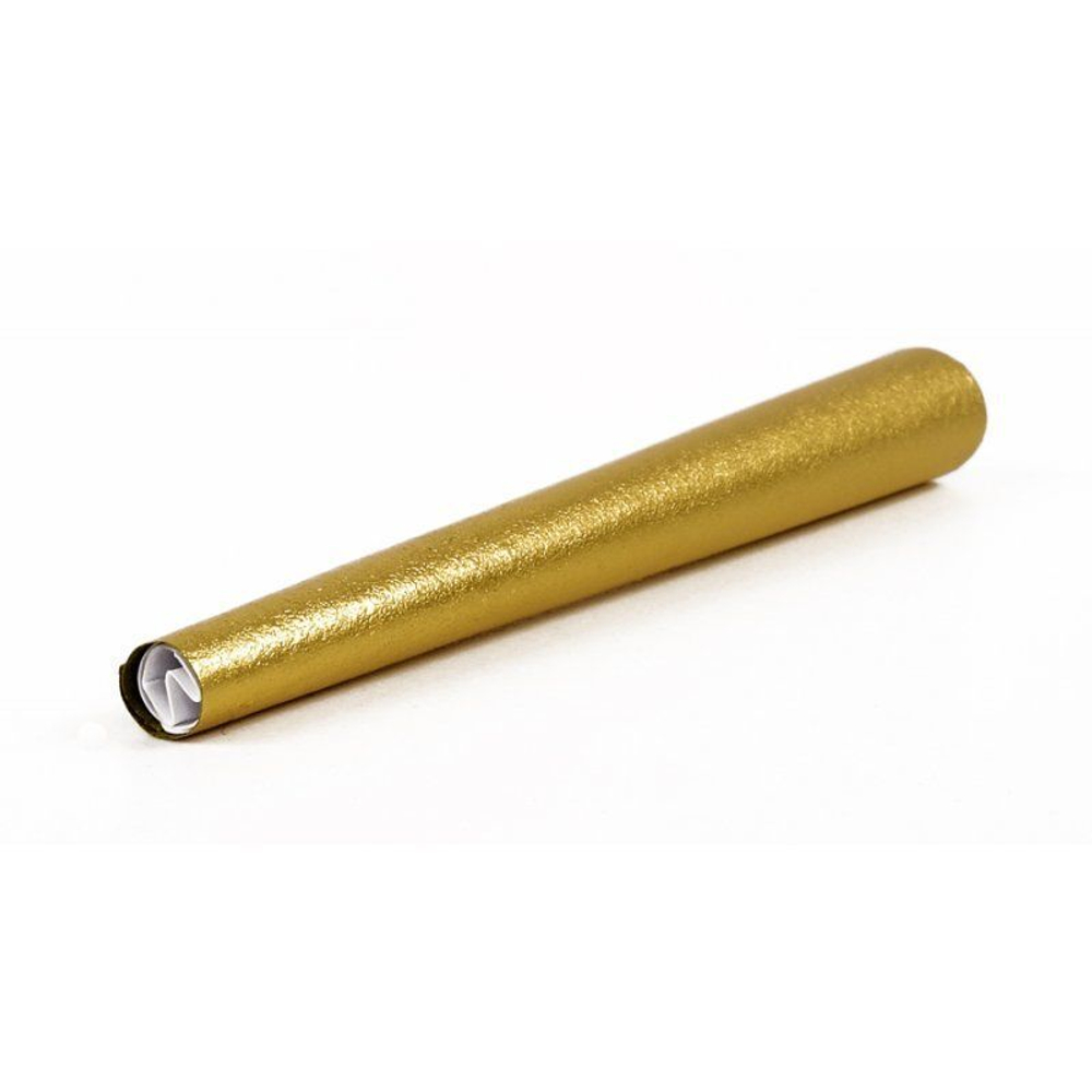 Гильзы для сигарет конические "Kush" Gold+Hemp Filtertips 112mm (с 24к золотом) 1шт