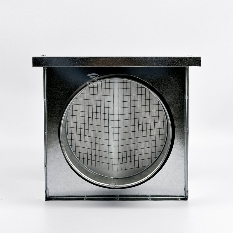 Фильтр кассетный ФЛК-125 d=125 (корпус+кассета) оцинк. сталь