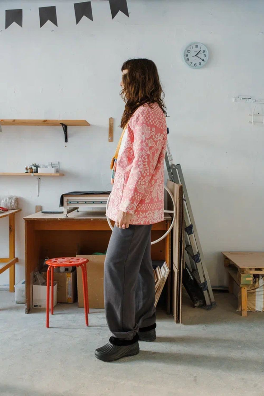 Куртка Soeurs пасхальная розовая