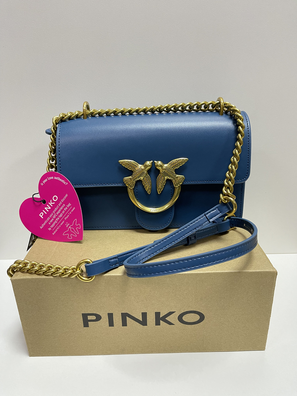 Сумка Pinko синяя