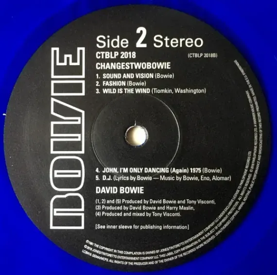 David Bowie - ChangesTwoBowie LP